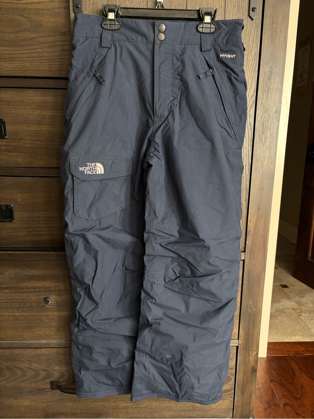 The North Face Boys Dark Blue Snow Pants